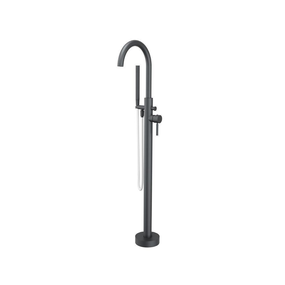 Flusso 100.1170 Freestanding Floor Mount Bathtub/Tub Filler With Hand Shower
