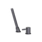 Flusso 100.1280 Deck Diverter With Holder & Hose