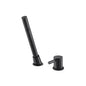 Flusso 100.1280 Deck Diverter With Holder & Hose