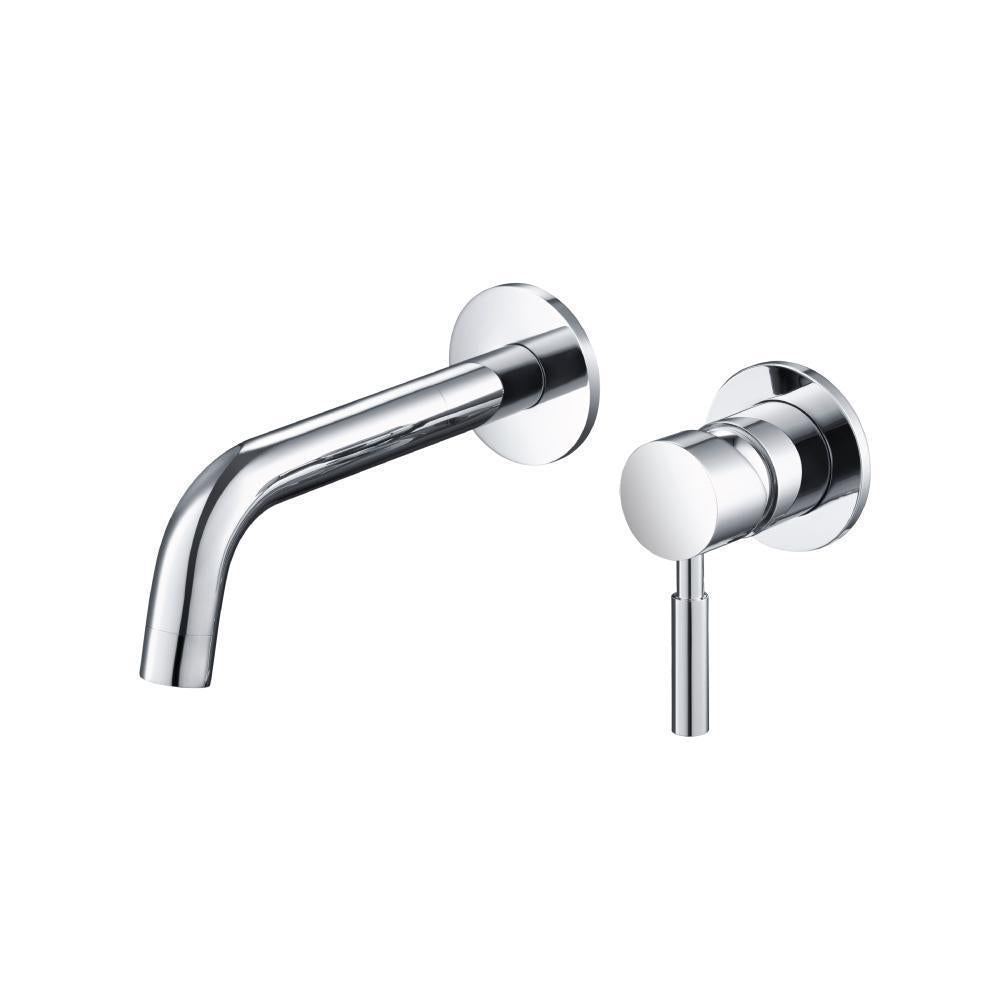 Flusso 100.1800 Single Handle Wall Mounted Bathroom Faucet