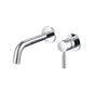 Flusso 100.1800 Single Handle Wall Mounted Bathroom Faucet