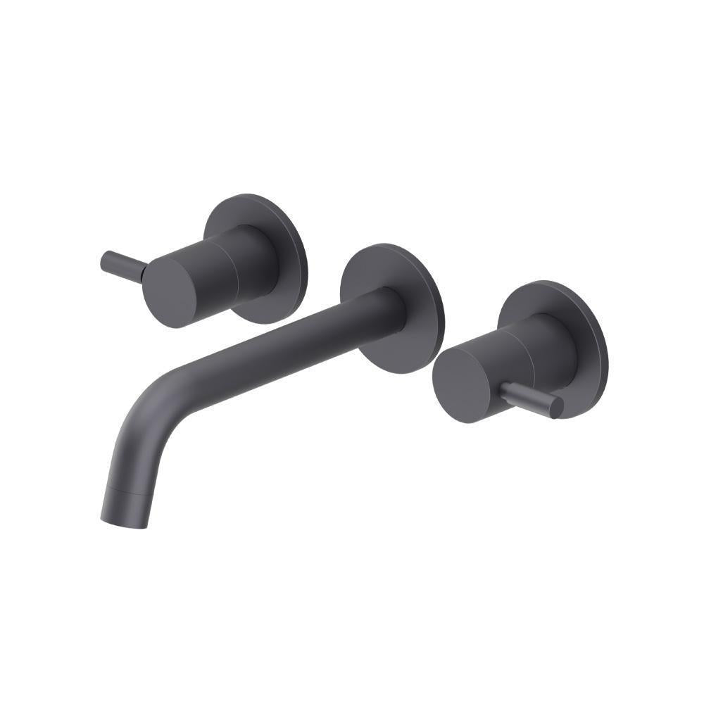 Flusso 100.1950 Two Handle Wall Mounted Bathroom Faucet