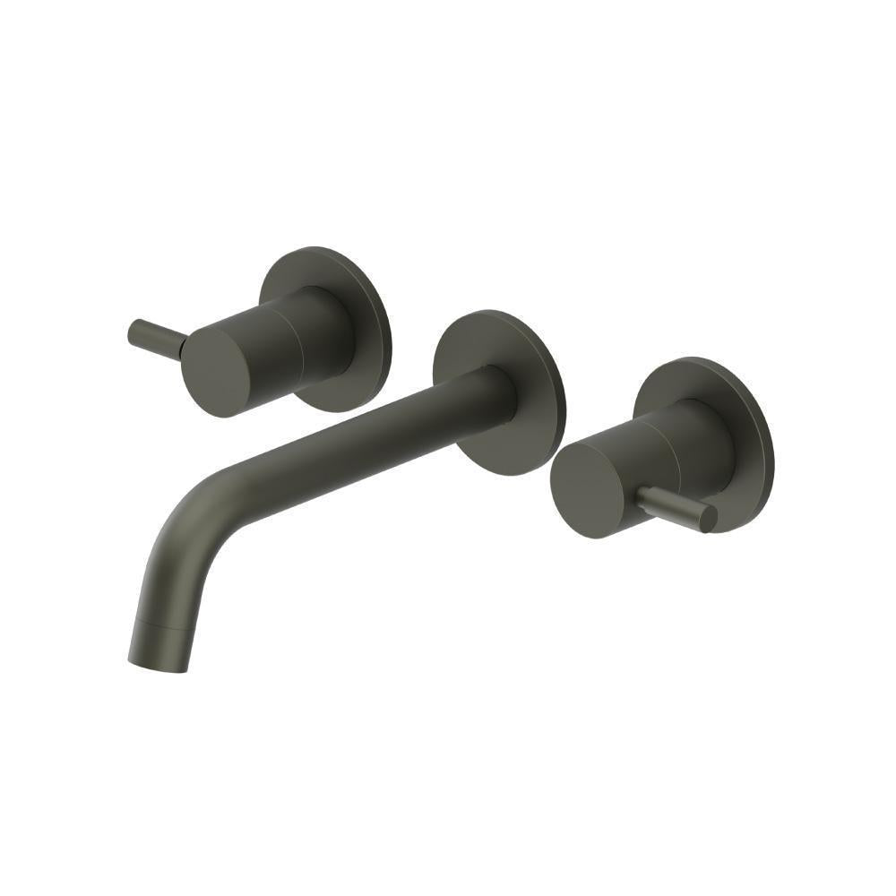 Flusso 100.1950 Two Handle Wall Mounted Bathroom Faucet