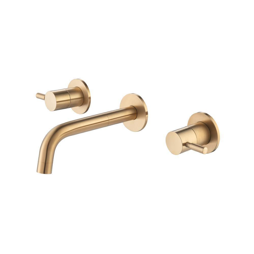 Flusso 100.2450 Two Handle Wall Mounted Tub Filler