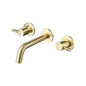 Flusso 100.1950 Two Handle Wall Mounted Bathroom Faucet