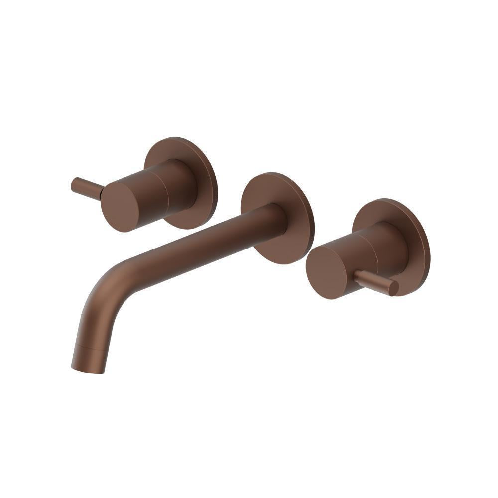 Flusso 100.1950 Two Handle Wall Mounted Bathroom Faucet