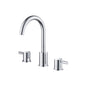 Flusso 100.2000 Three Hole 8" Widespread Two Handle Bathroom Faucet
