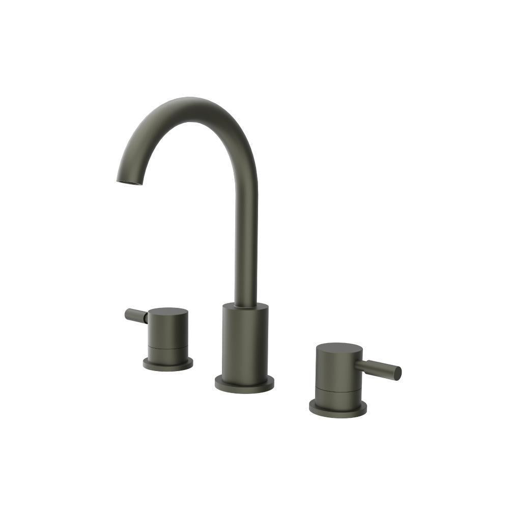 Flusso 100.2000 Three Hole 8" Widespread Two Handle Bathroom Faucet