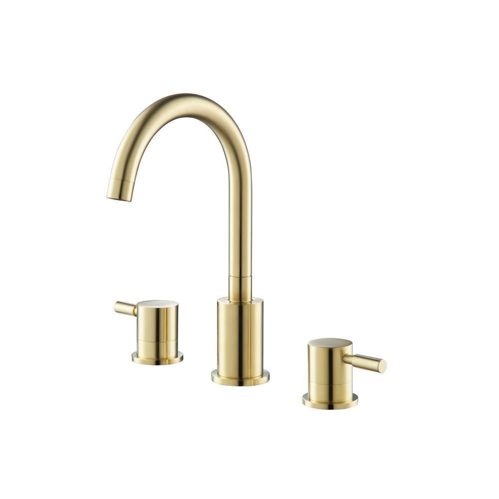 Flusso 100.2000 Three Hole 8" Widespread Two Handle Bathroom Faucet
