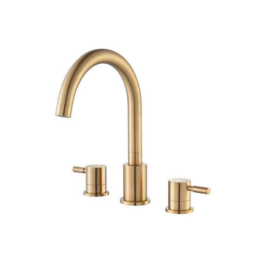 Flusso 100.2410 3 Hole Deck Mount Roman Tub Faucet