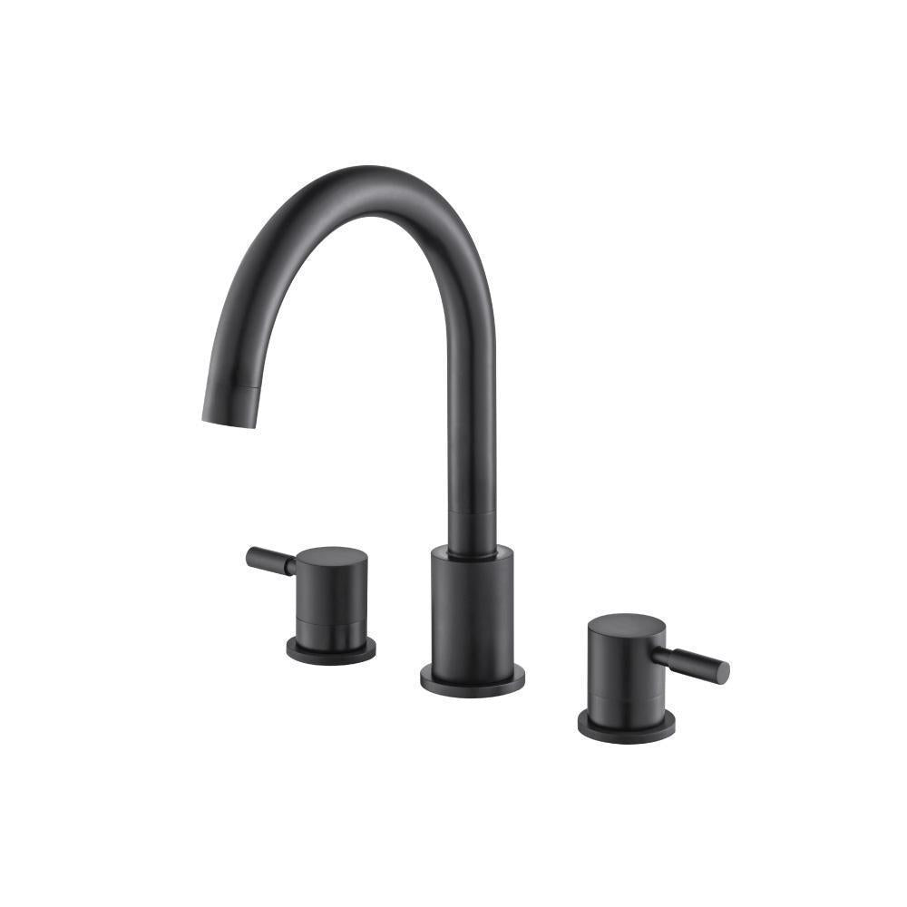 Flusso 100.2410 3 Hole Deck Mount Roman Tub Faucet