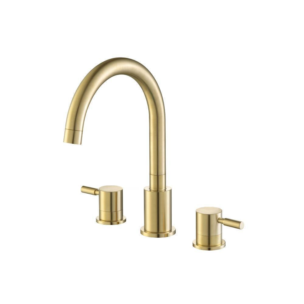 Flusso 100.2410 3 Hole Deck Mount Roman Tub Faucet