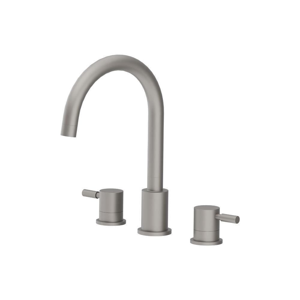 Flusso 100.2410 3 Hole Deck Mount Roman Tub Faucet