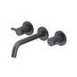 Flusso 100.2450 Two Handle Wall Mounted Tub Filler