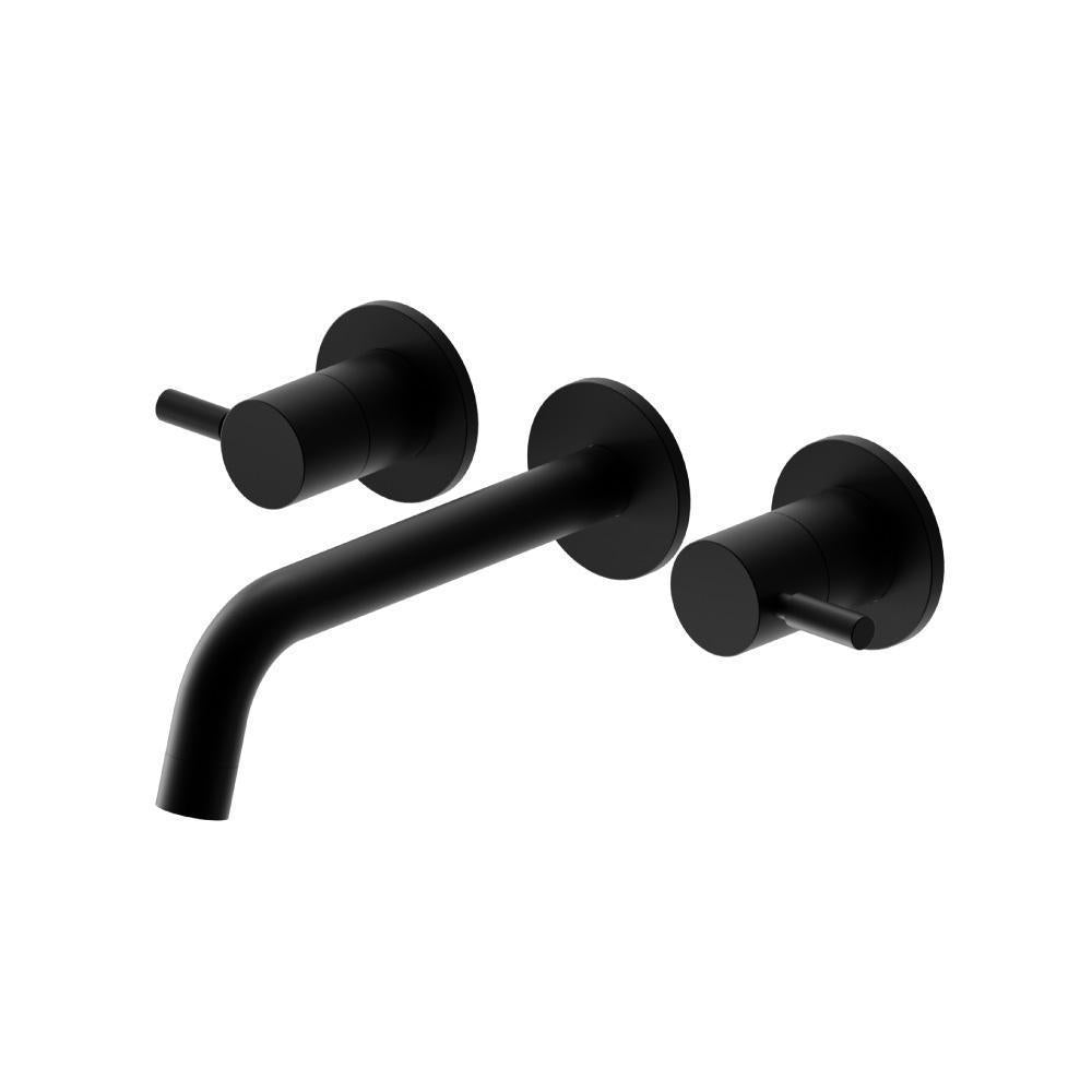 Flusso 100.2450 Two Handle Wall Mounted Tub Filler