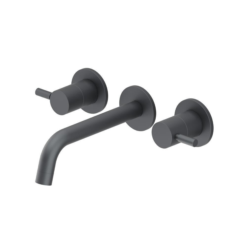 Flusso 100.2450 Two Handle Wall Mounted Tub Filler