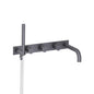 Flusso 100.2691 Wall Mount Tub Filler With Hand Shower