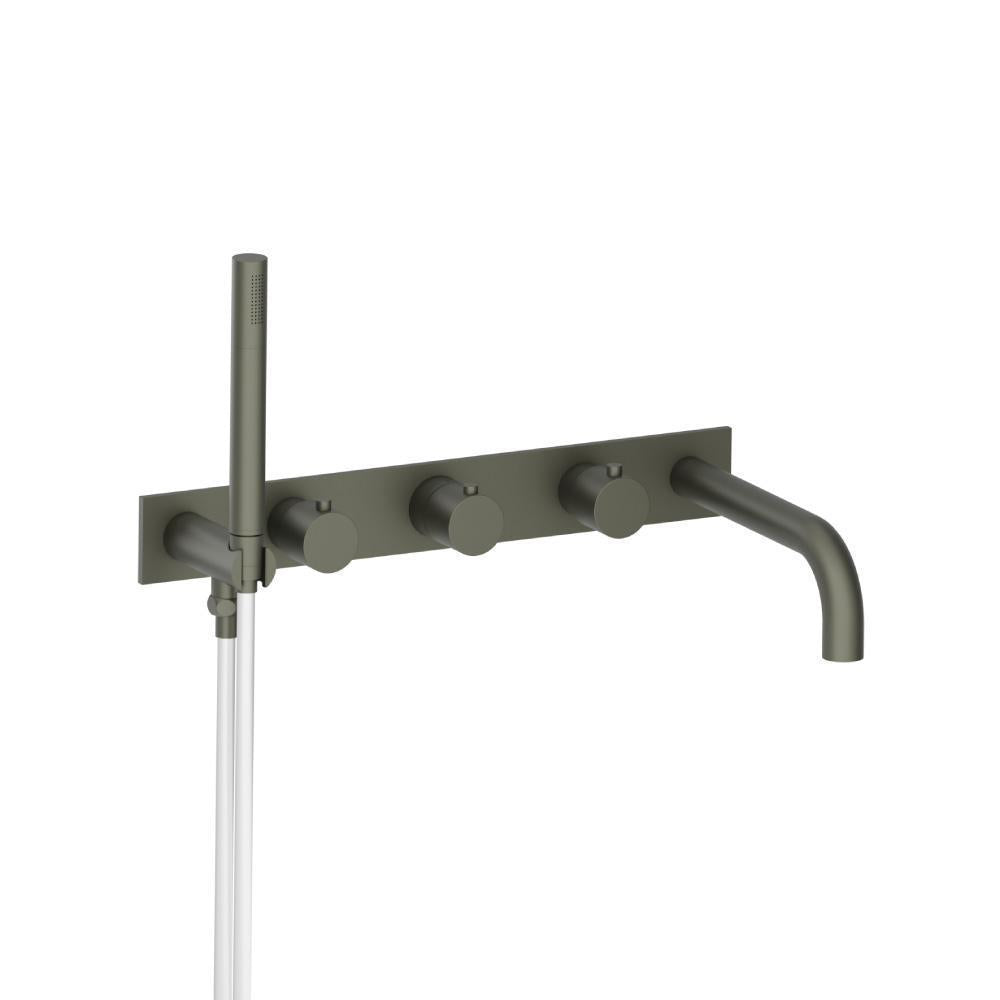 Flusso 100.2691 Wall Mount Tub Filler With Hand Shower