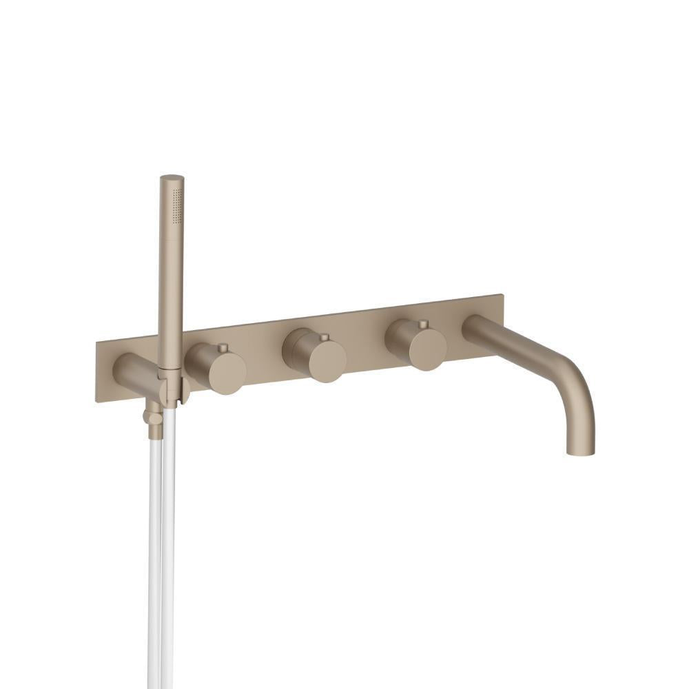 Flusso 100.2691 Wall Mount Tub Filler With Hand Shower