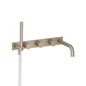 Flusso 100.2691 Wall Mount Tub Filler With Hand Shower