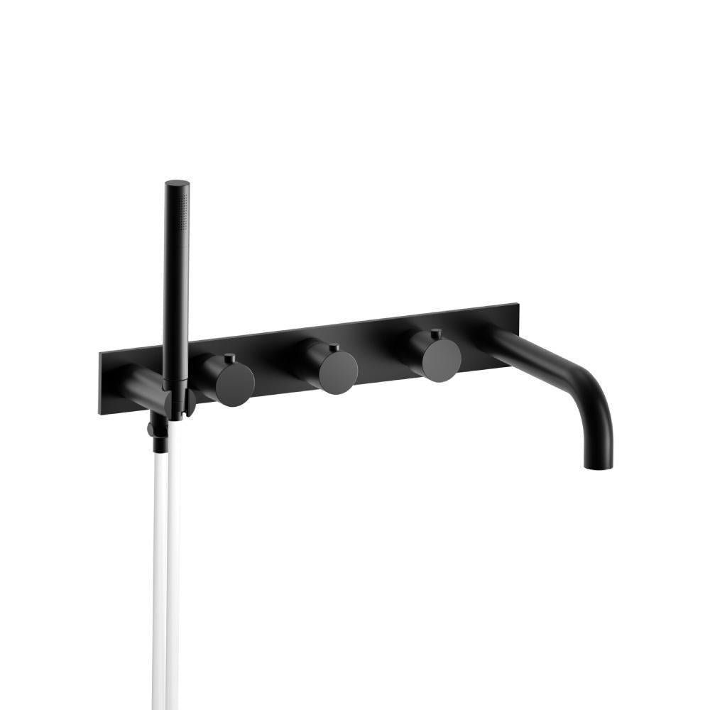 Flusso 100.2691 Wall Mount Tub Filler With Hand Shower
