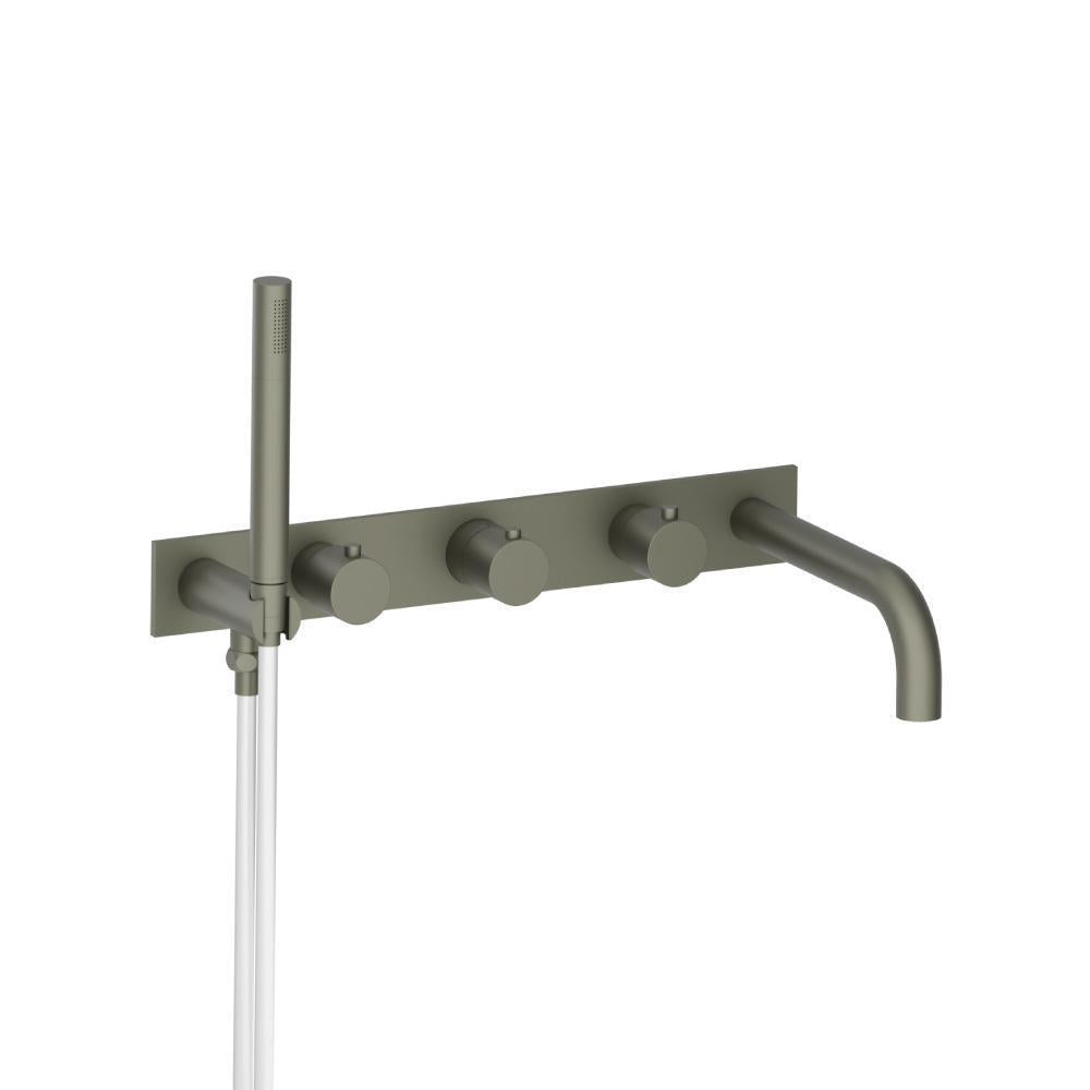 Flusso 100.2691 Wall Mount Tub Filler With Hand Shower