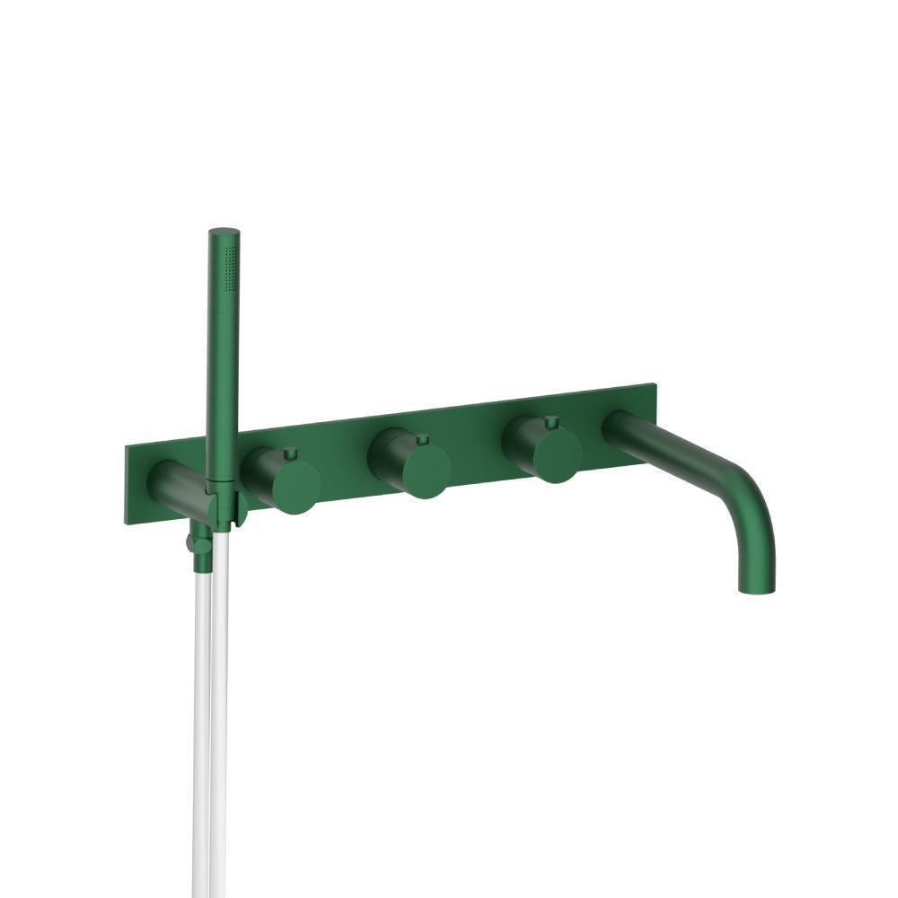 Flusso 100.2691 Wall Mount Tub Filler With Hand Shower