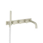 Flusso 100.2691 Wall Mount Tub Filler With Hand Shower