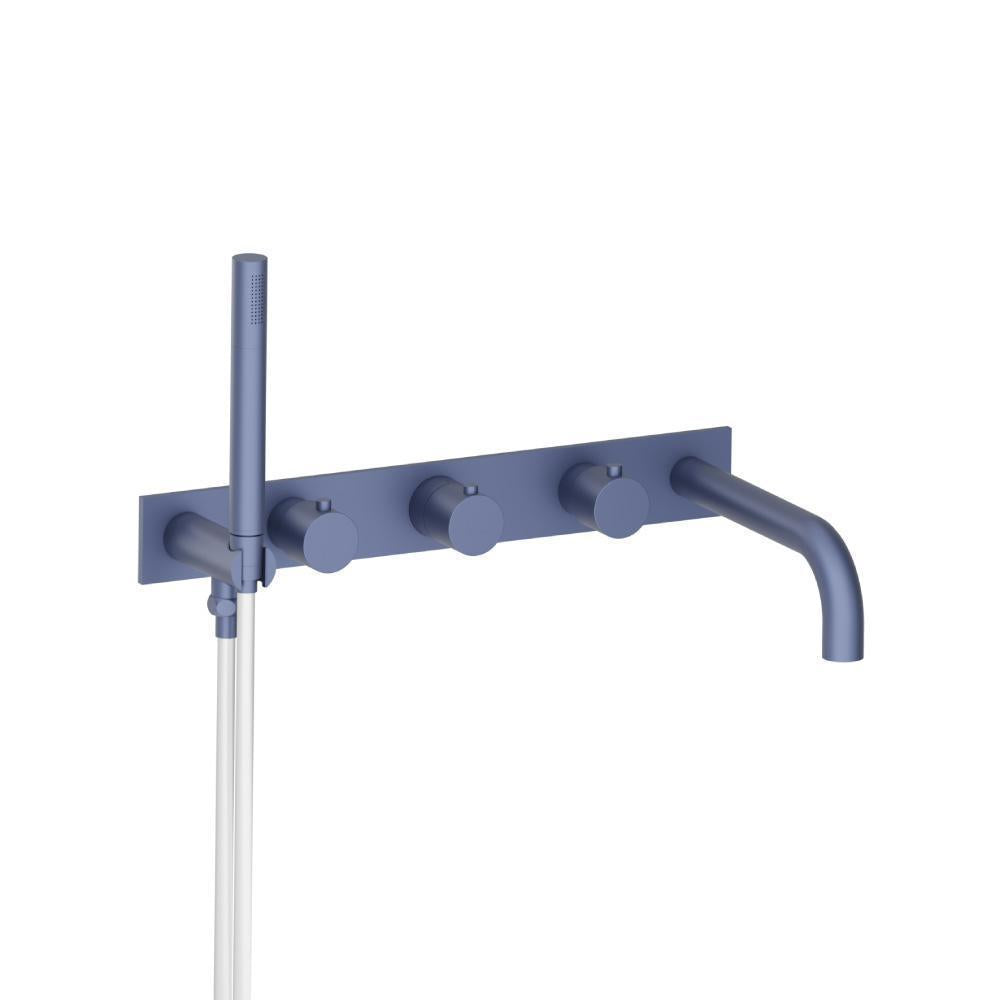 Flusso 100.2691 Wall Mount Tub Filler With Hand Shower