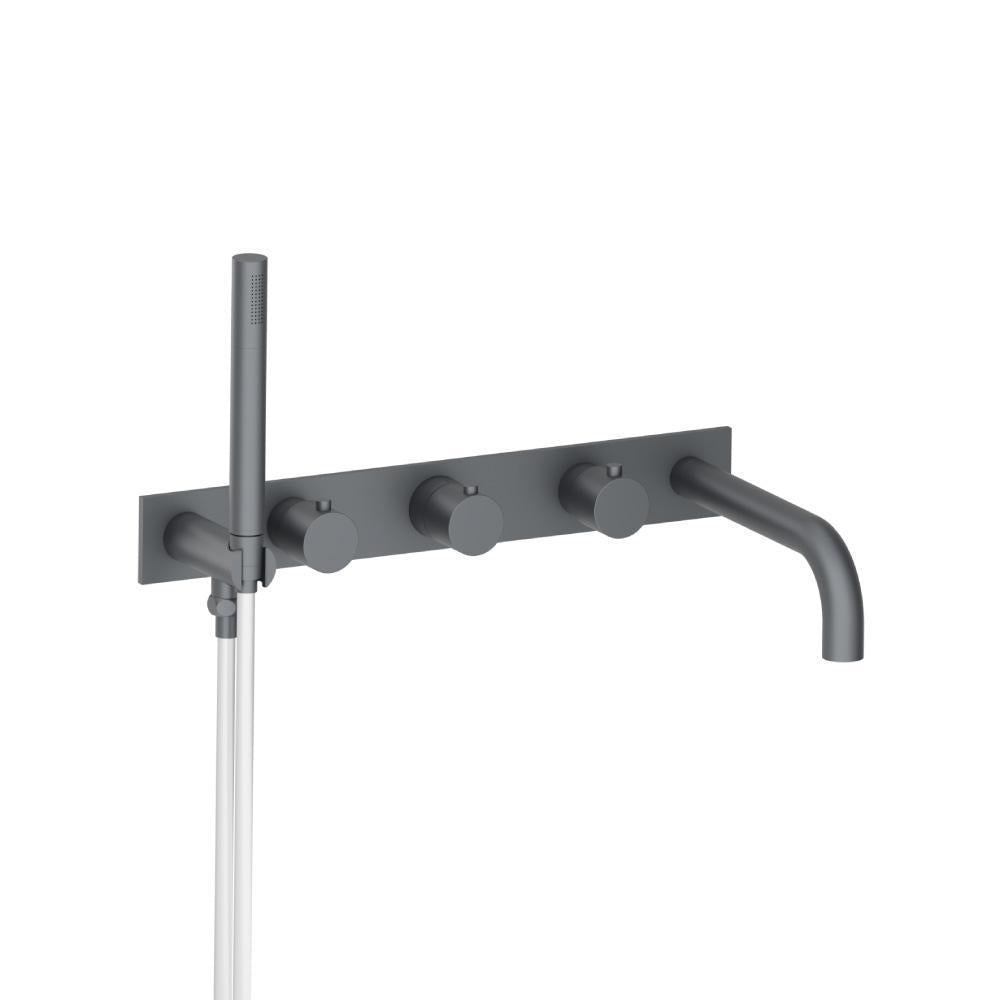 Flusso 100.2691 Wall Mount Tub Filler With Hand Shower