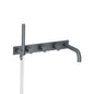 Flusso 100.2691 Wall Mount Tub Filler With Hand Shower