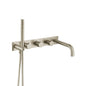 Flusso 100.2691T Trim For Wall Mount Tub Filler With Hand Shower