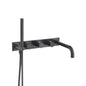 Flusso 100.2691T Trim For Wall Mount Tub Filler With Hand Shower