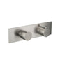 Flusso 100.2693 3/4" Horizontal Thermostatic Shower Valve & Trim - 1 Ouptut