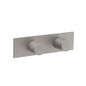 Flusso 100.2717 3/4" Horizontal Thermostatic Shower Valve & Trim - 2 Output