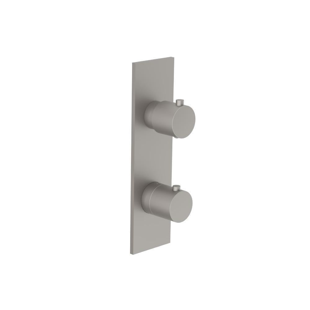 Flusso 100.2720 3/4" Horizontal Thermostatic Shower Valve & Trim - 1- Output