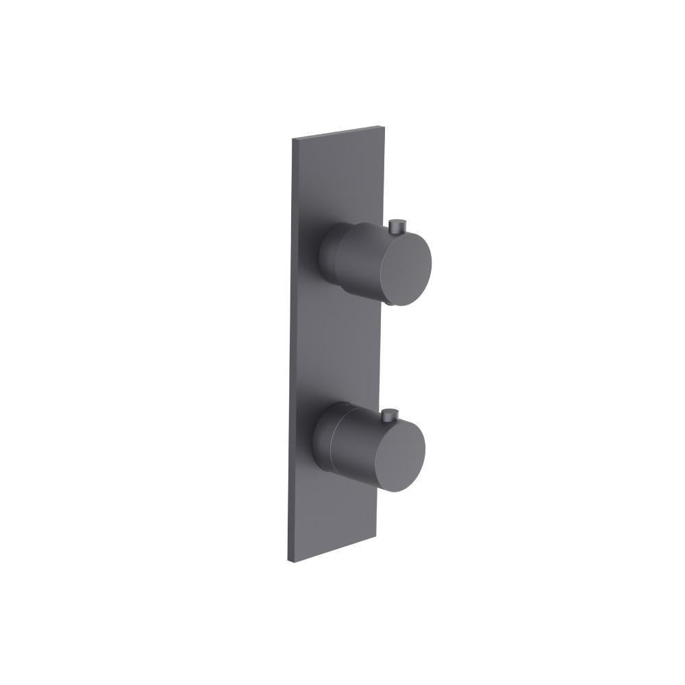 Flusso 100.2740 3/4" Thermostatic Shower Valve & Trim - 2-Output