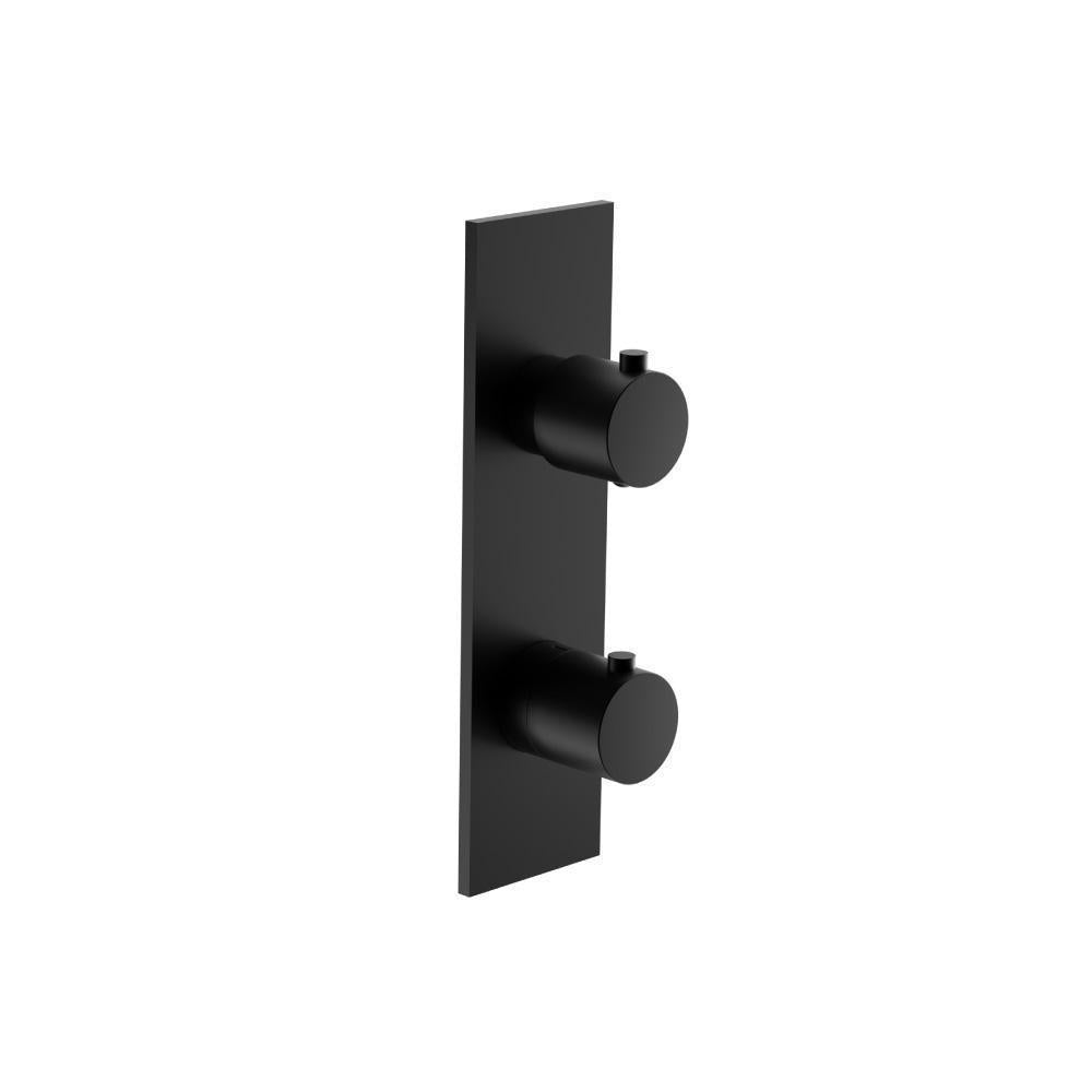Flusso 100.2740 3/4" Thermostatic Shower Valve & Trim - 2-Output