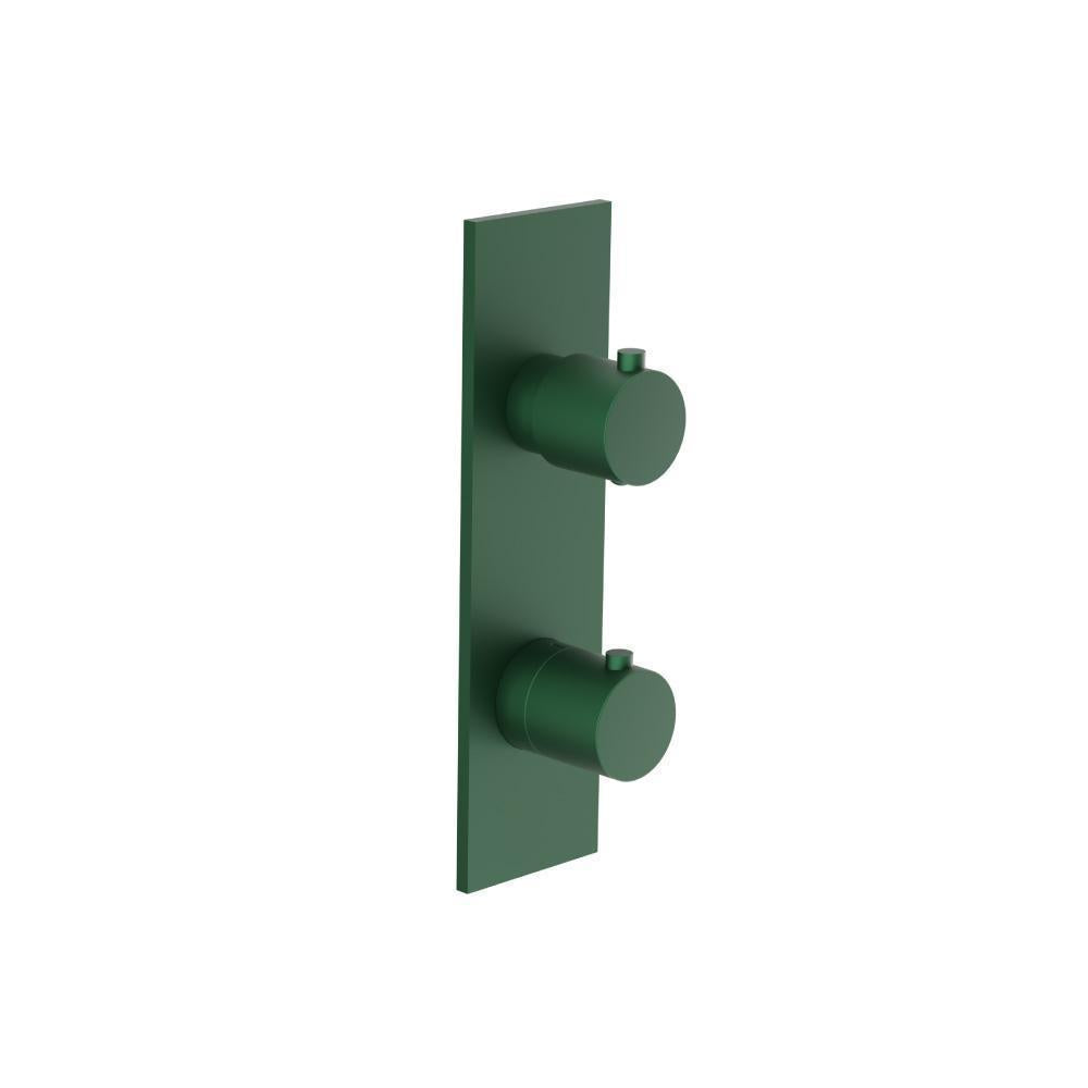 Flusso 100.2740 3/4" Thermostatic Shower Valve & Trim - 2-Output