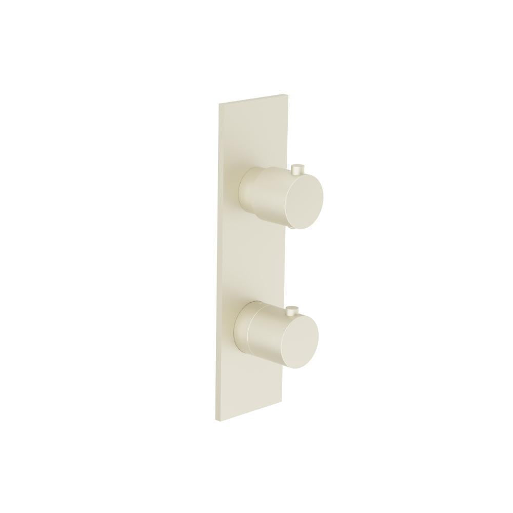 Flusso 100.2740 3/4" Thermostatic Shower Valve & Trim - 2-Output