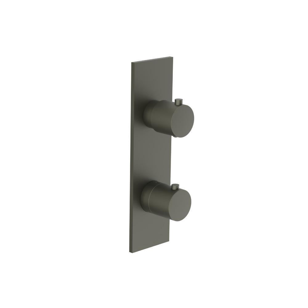 Flusso 100.2780 3/4" Thermostatic Shower Valve & Trim - 3-Output