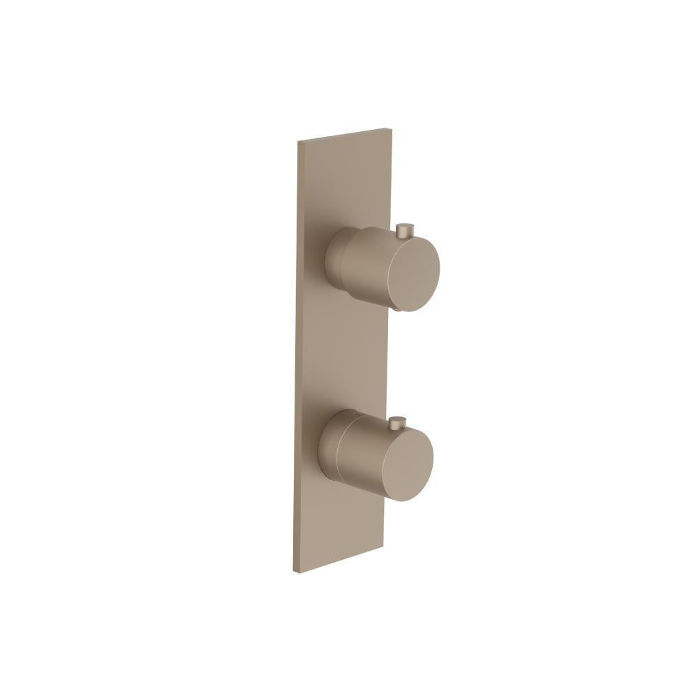 Flusso 100.2780 3/4" Thermostatic Shower Valve & Trim - 3-Output