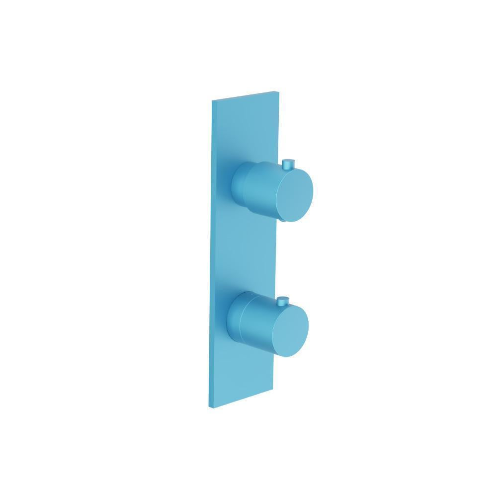 Flusso 100.2780 3/4" Thermostatic Shower Valve & Trim - 3-Output