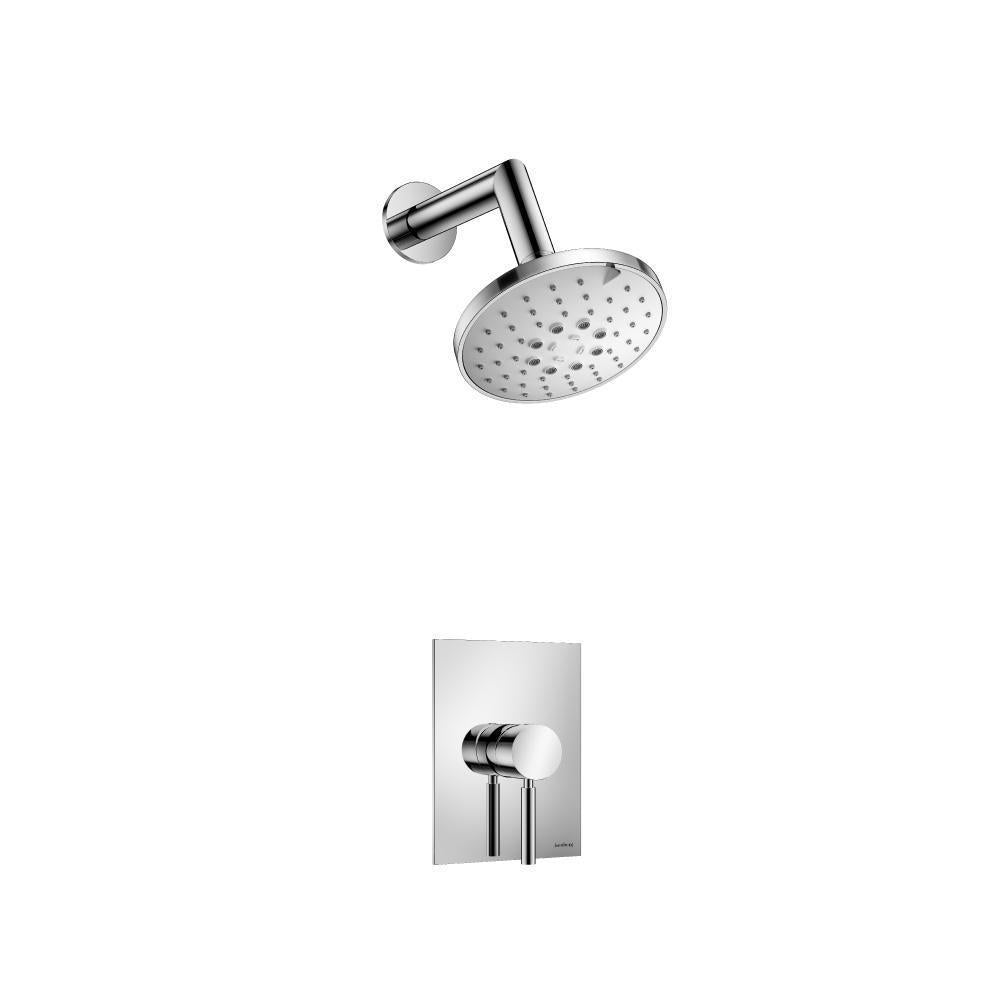Flusso 100.3000 Single Output Shower Set With ABS Shower Head & Arm