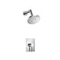 Flusso 100.3000 Single Output Shower Set With ABS Shower Head & Arm
