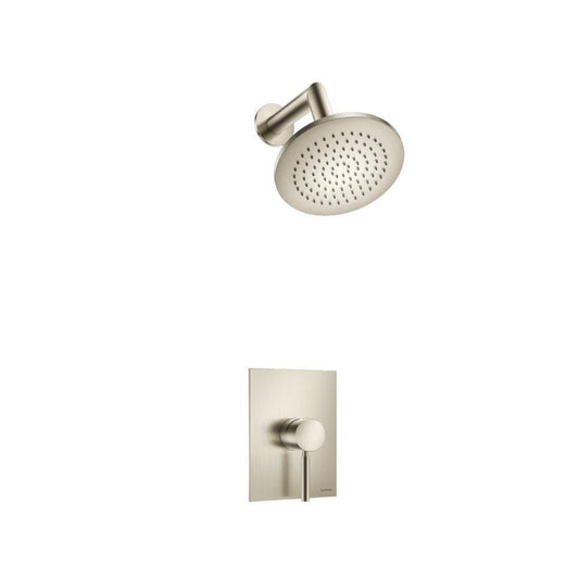 Flusso 100.3050 Single Output Shower Set With Brass Shower Head & Arm