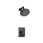 Flusso 100.3050 Single Output Shower Set With Brass Shower Head & Arm