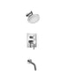 Flusso 100.3200 Two Output Shower Set With Shower Head And Tub Spout