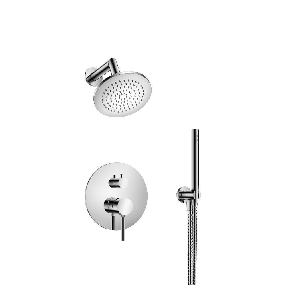 Flusso 100.3260 Two Output Shower Set With Shower Head And Hand Held