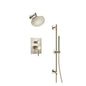 Flusso 100.3400 Two Output Shower Set With Shower Head, Hand Held And Slide Bar